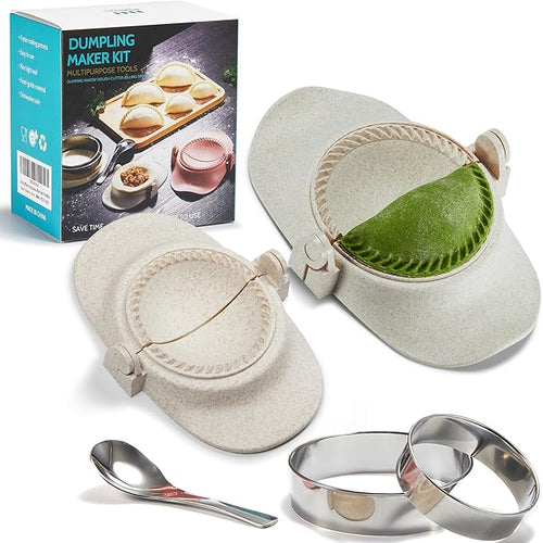 6 Inch Empanada Maker Press, Extra Large Dumpling Maker Set by MUMSUNG