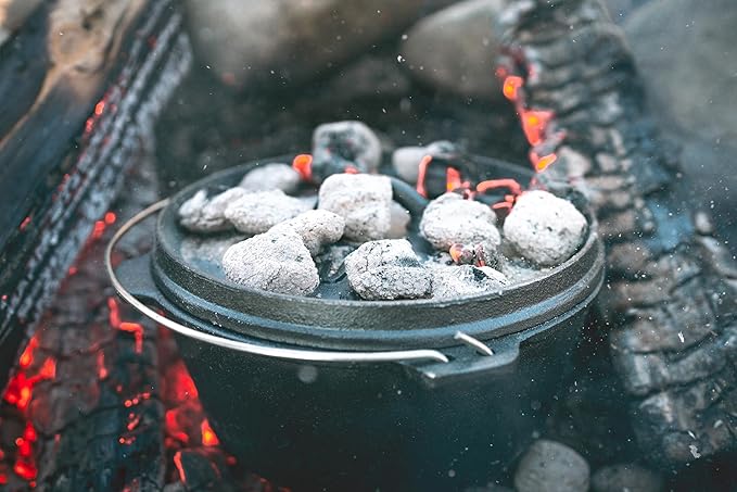 Stansport Pre-Seasoned Cast Iron Dutch Oven - Image 8