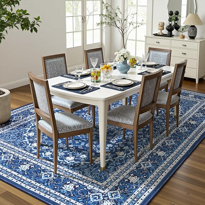 Lofus 5x7 Area Rugs for Living Room, Machine Washable Non-Slip Area Rug - Image 8