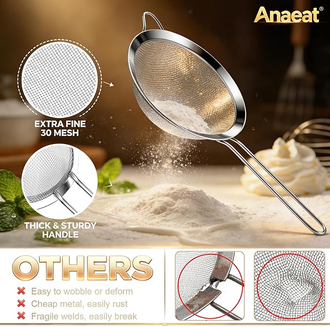 Anaeat Fine Mesh Strainers - Image 5