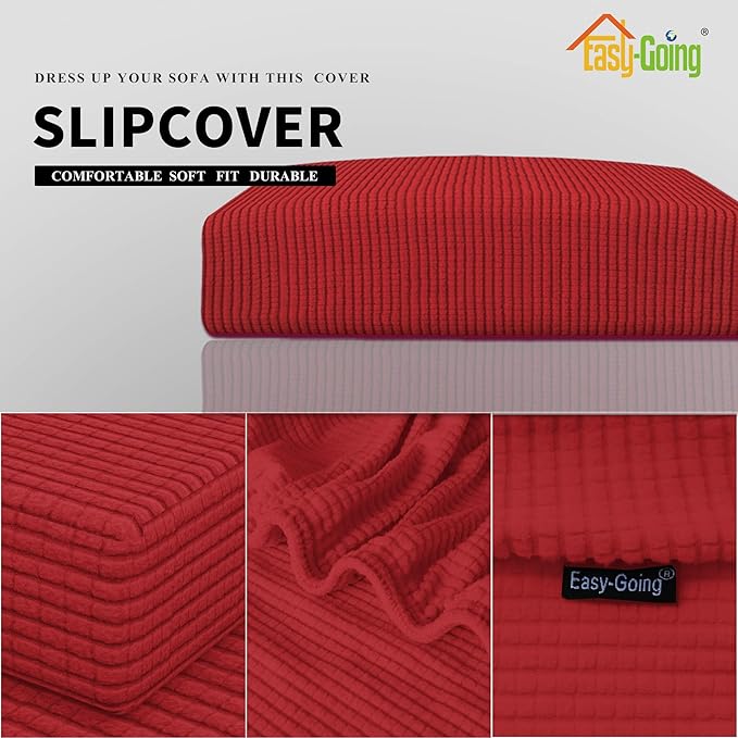 Easy-Going Stretch Cushion Cover Sofa Cushion Furniture Protector Sofa Seat - Image 3