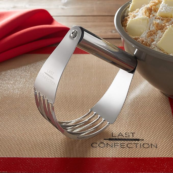 Last Confection Dough Blender, Professional Stainless Steel Pastry Cutter - Image 4
