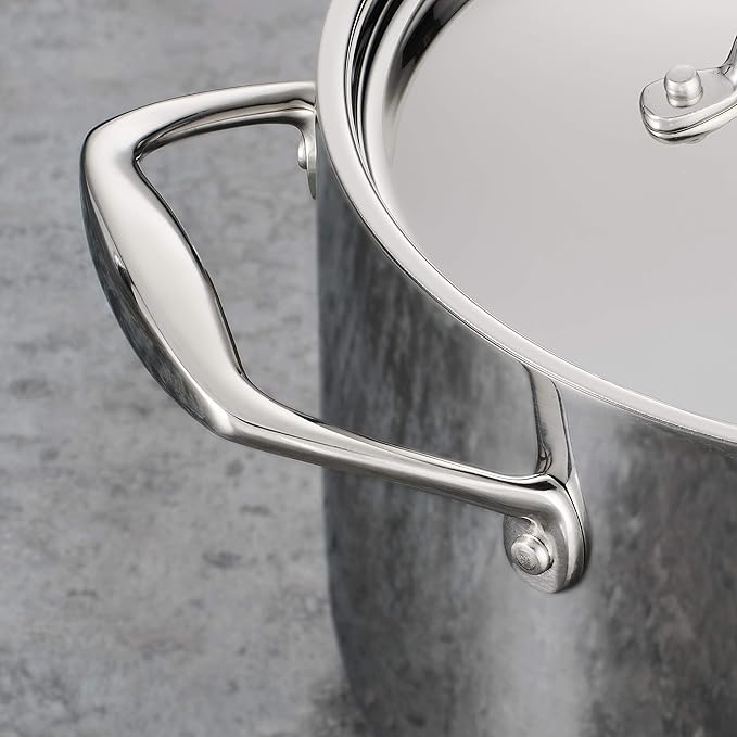 Tramontina Signature Tri-Ply Clad Stainless Steel 12-Piece Cookware Set - Image 6