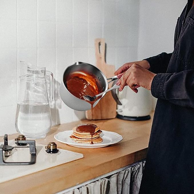Tri-Ply Stainless Steel Sauce Pan - Image 2