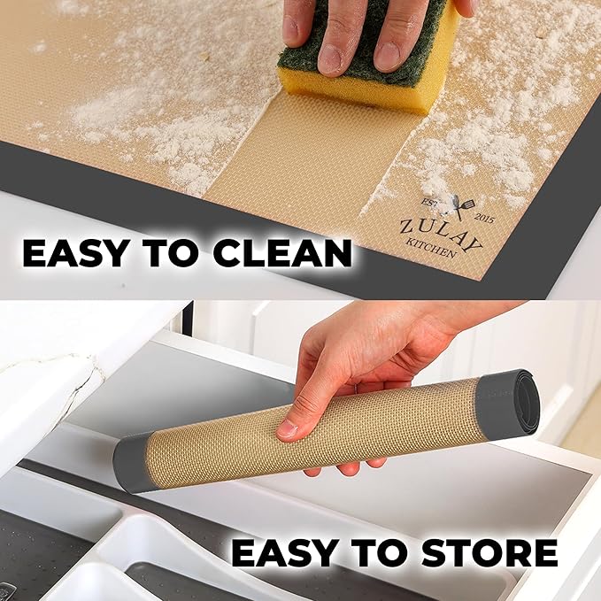 Zulay Kitchen Silicone Baking Mat - Image 3