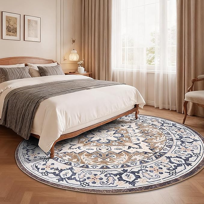 Lofus 8ft Area Rugs for Living Room, Washable Area Rug, Rugs for Bedroom - Image 2