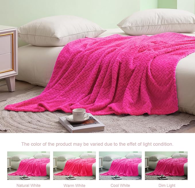 Exclusivo Mezcla Fleece Throw Blanket - Image 4