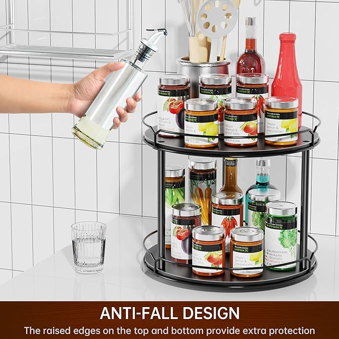 Lazy Susan Organizer 2 Tier