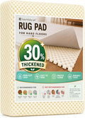 2x3 Non Slip Rug Pad Grip Mat Under Small Doormat Dog Mat Front Door Bathroom Bath Welcome Outside Entrance Indoor Entryway Entry Way Shoe Porch Desk Chair Protect Floor Carpet Rug Anti Skid