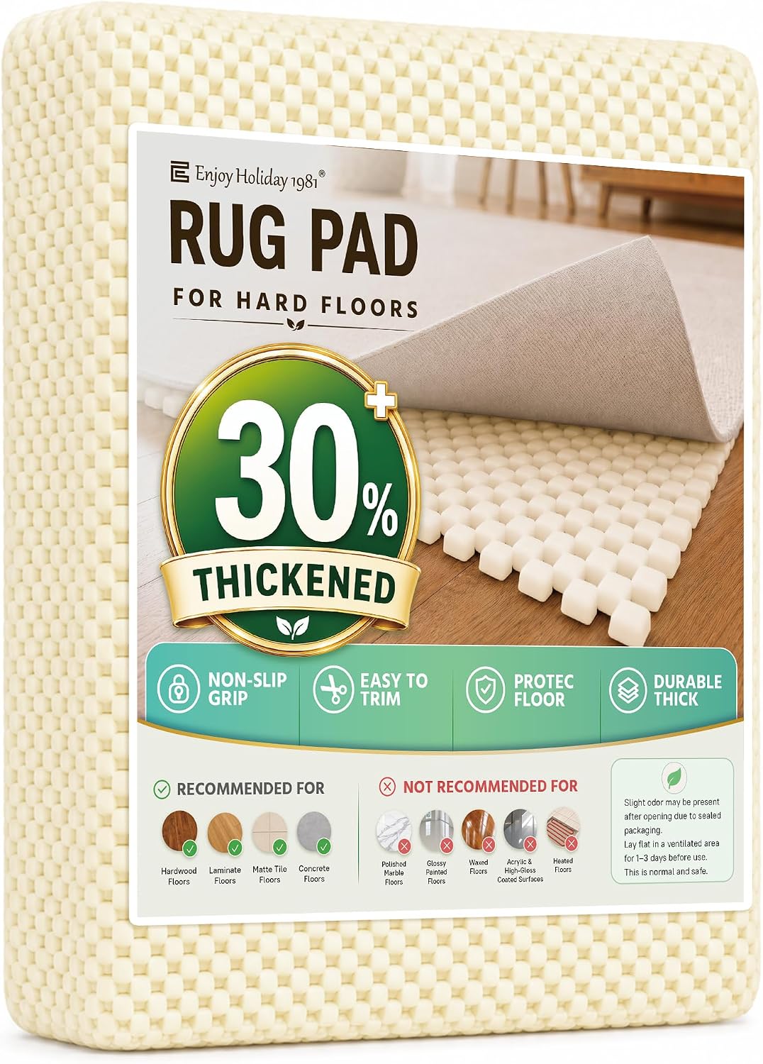 2x3 Non Slip Rug Pad Grip Mat Under Small Doormat Dog Mat Front Door Bathroom Bath Welcome Outside Entrance Indoor Entryway Entry Way Shoe Porch Desk Chair Protect Floor Carpet Rug Anti Skid