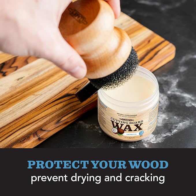 CLARK'S Coconut Cutting Board Finishing Kit - Image 5