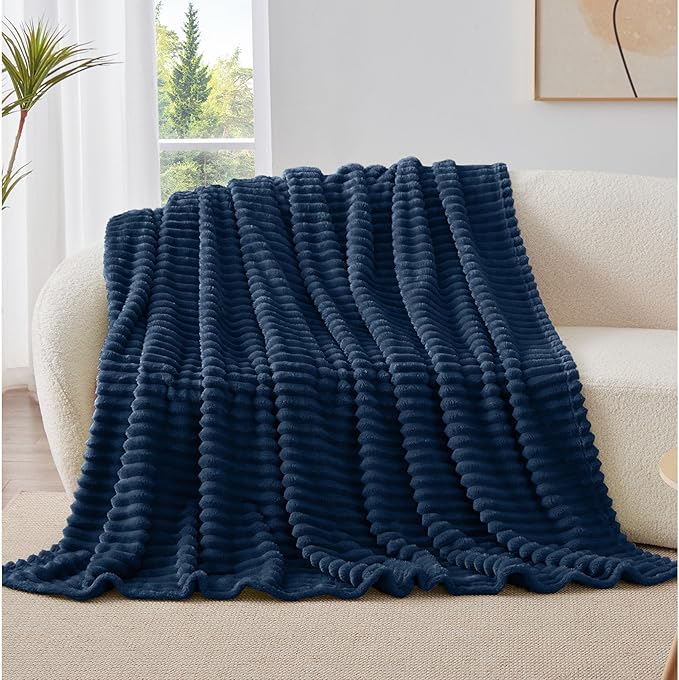 BEDELITE Twin Blanket for Couch & Bed, 300GSM Soft & Warm Fleece Blanket - Image 7