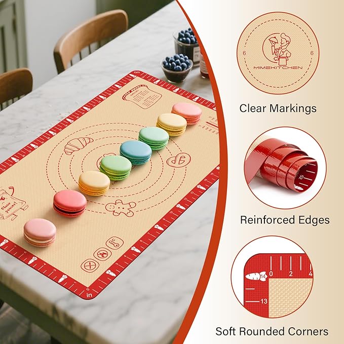 Non-Slip Silicone Baking Mat - Image 4