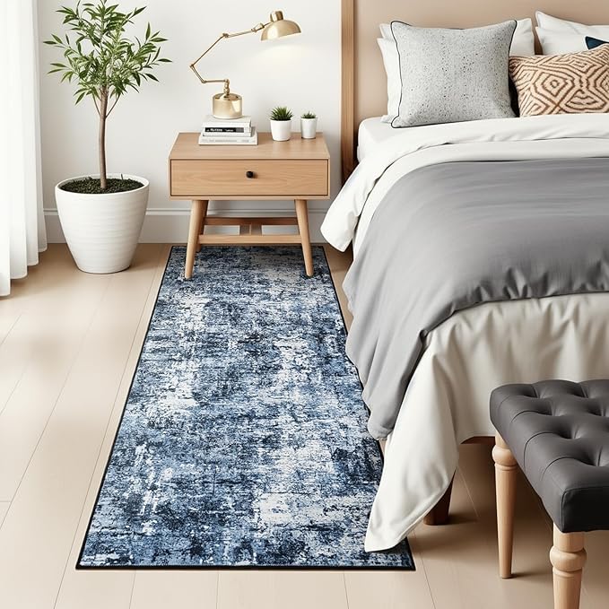 Rugflix 2x8 Runner Rug for Entryway, Kitchen Rugs Soft Non-Slip Washable - Image 3