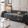 HANDONTIME Boho Geometric Couch Covers by HANDONTIME