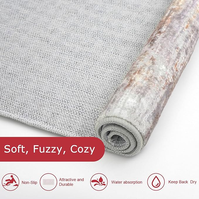 KOZYFLY 2x6 Washable Runner Rug - Image 5