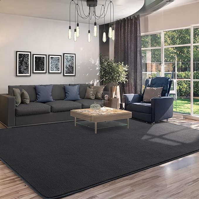 AROGAN Modern Shag Area Rug for Living Room, 5x7 Feet Washable Rugs for Bedroom - Image 8