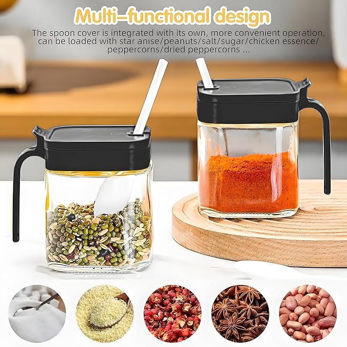 Condiment Jar Spice Container - Image 3