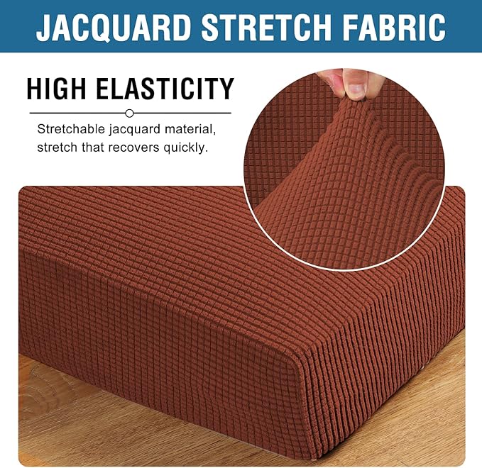 H.VERSAILTEX Super Stretch Individual Seat Cushion Covers - Image 4