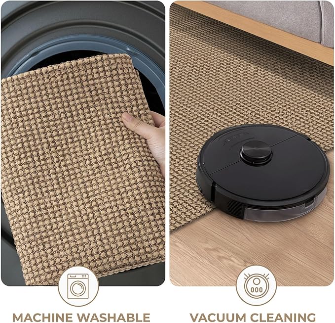 KOZYFLY Long Runners for Hallways 3x12 ft Washable Kitchen Runner Non Slip - Image 7