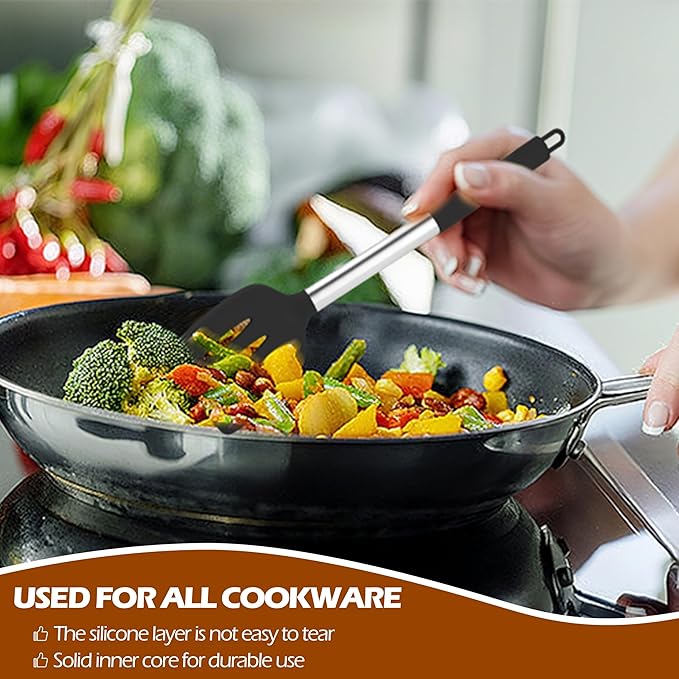 HaWare 29 PCS Silicone Cooking Utensils Set, Heat Resistant Kitchen Utensils Set - Image 4