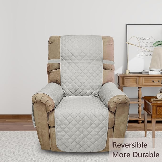 Recliner Chair Covers Reversible Sofa Cover Couch Cover - Image 2