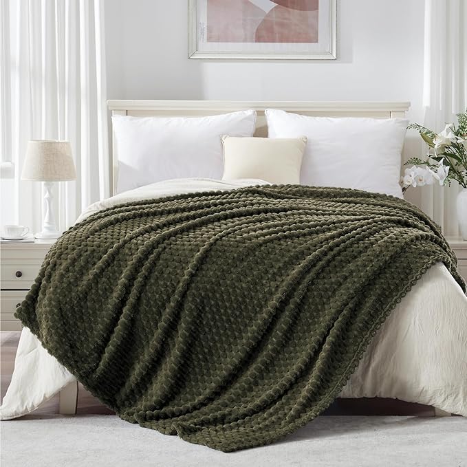 EXQ Home King Size Blanket for Bed or Couch by EXQHomeTexitleCoLtd