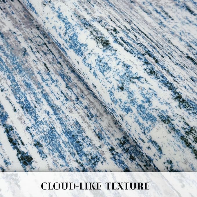 Lansny Modern Abstract Runner Rug 2.6x10 - Image 8