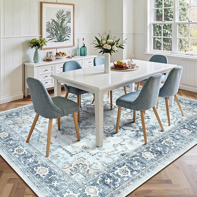 Lofus 5x7 Area Rugs for Living Room, Machine Washable Non-Slip Area Rug - Image 9