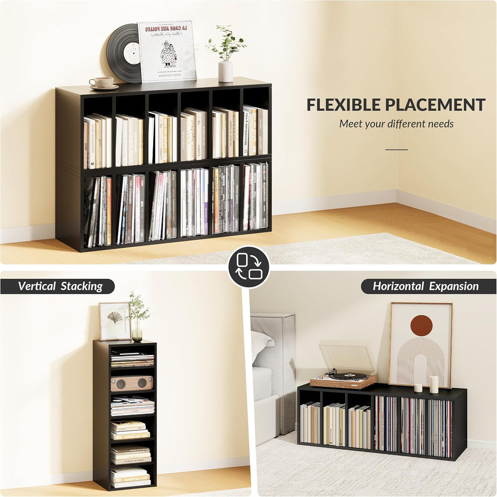IOTXY DIY Modular Cube Bookcase - CubeXY Customizable Stackable Expandable Ba...