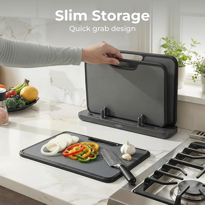 SMIRLY Plastic Cutting Board Set