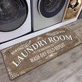 Non Slip Laundry Room Rug - Farmhouse Kitchen Floor Mat -Laundry Room Rug- Runner Decor -Washable Floor Carpet for Washroom Mudroom Kitchen Bathroom Hallway-20 x59