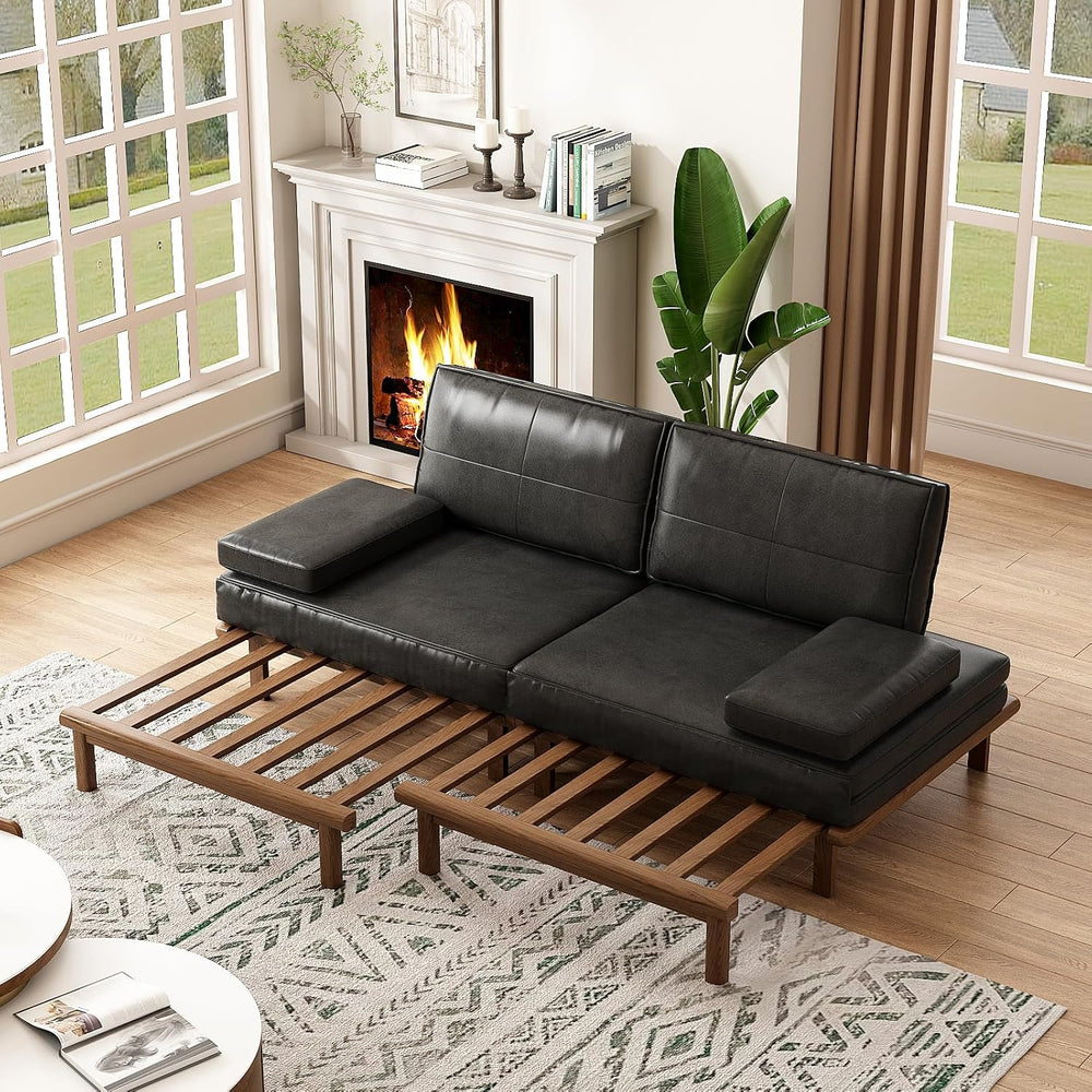 Lartis 78.7" Sofa Bed, Sleeper Pull Out Couch, Modern Couch Convertible ...
