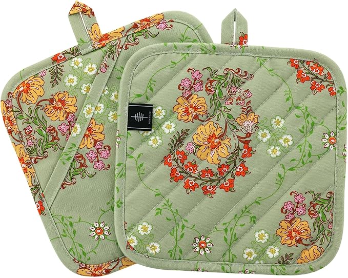 BONTHEE Pot Holders for Kitchen Heat Resistant Hot Pads for Countertops Oven by BONTHEE