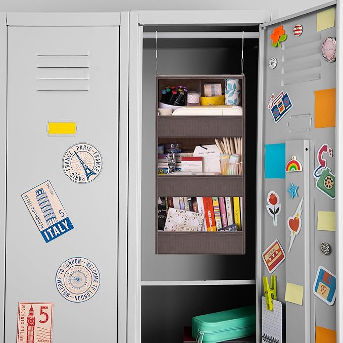 GRANNY SAYS 3 Shelf Hanging Closet Organizers and Storage, Collapsible Closet - Image 8