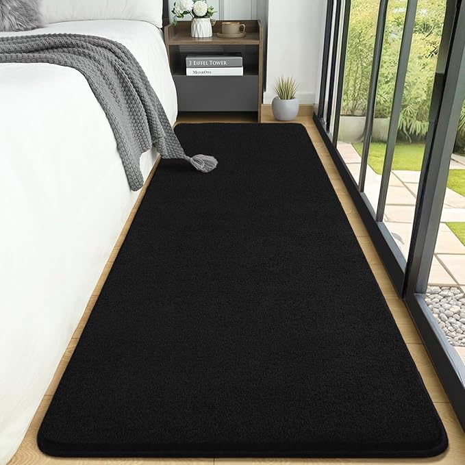 AROGAN 2x8 Feet Shag Runner Rug by AROGANAREARUG