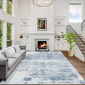 10x14 Area Rugs Washable Rug: Modern Abstract Living Room Rug Soft Anti-Skid by GENTDRIZZ