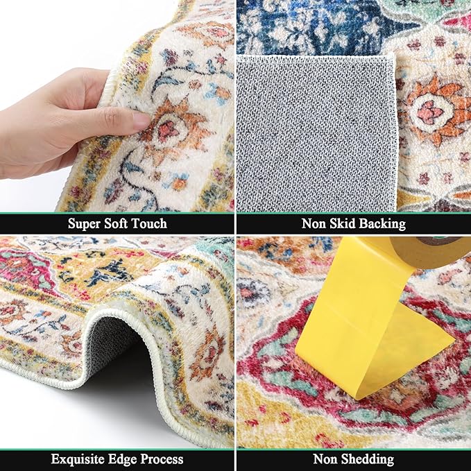 HEBE Washable Area Rug - Image 3