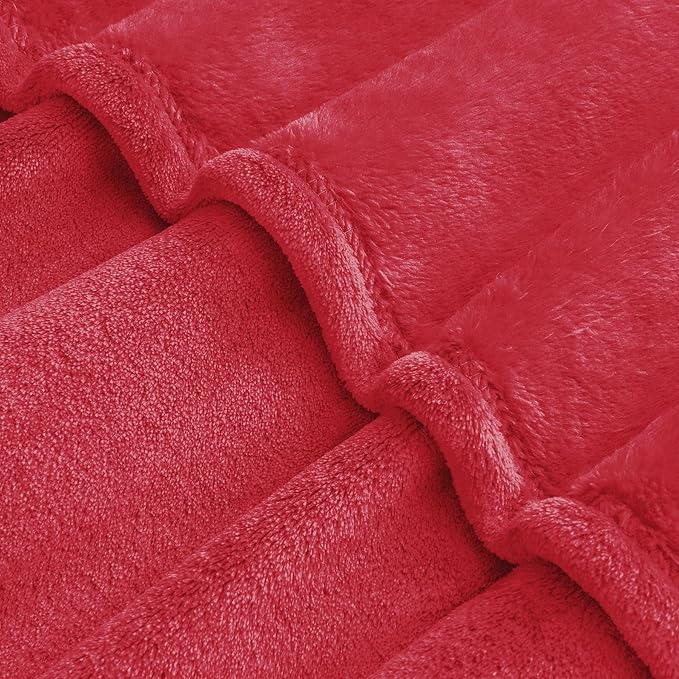 BEDELITE Big Fleece Blanket 120" x 120", Super Soft Fluffy Fuzzy Oversized King - Image 4