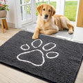 Smiry Dog Door Mat for Muddy Paws, Absorbent Dirt Trapper Non Slip Quick Dry by Smiry