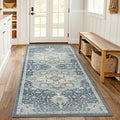 AMADA HOMEFURNISHING 2x6 Washable Runner Rug, Low-Profile Kitchen Rugs by AMADAHOMEFURNISHING