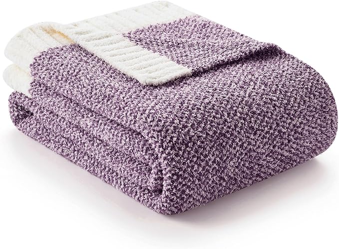 Snuggle Sac Buttery Purple Throw Blanket by SnuggleSac