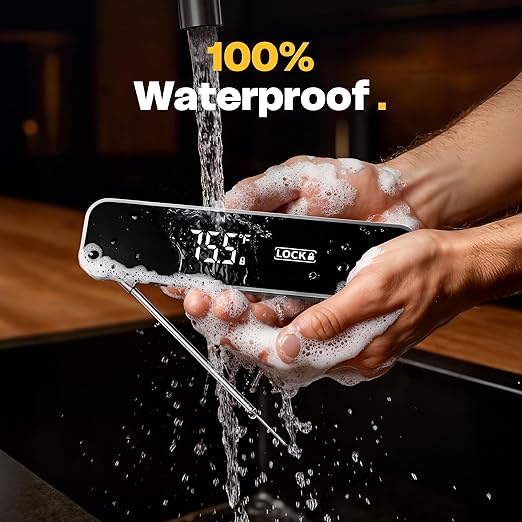 Meat Thermometer Digital, 0.3 Sec Instant Read Food Thermometer - Image 4