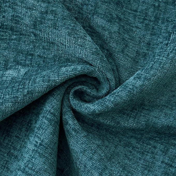 MIULEE Pack of 2 Couch Throw Pillow Covers 18x18 Inch Dark Teal Farmhouse - Image 4
