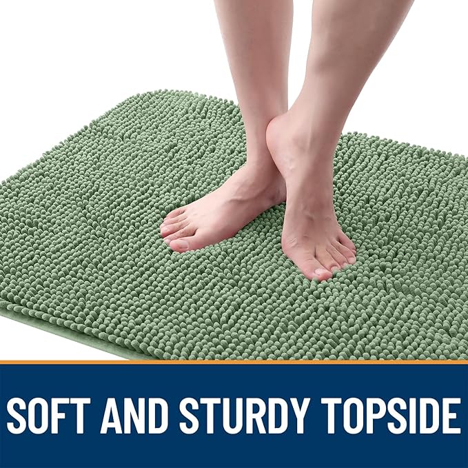 OLANLY Dog Door Mat for Muddy Paws 35x24, Absorbs Moisture and Dirt, Absorbent - Image 4