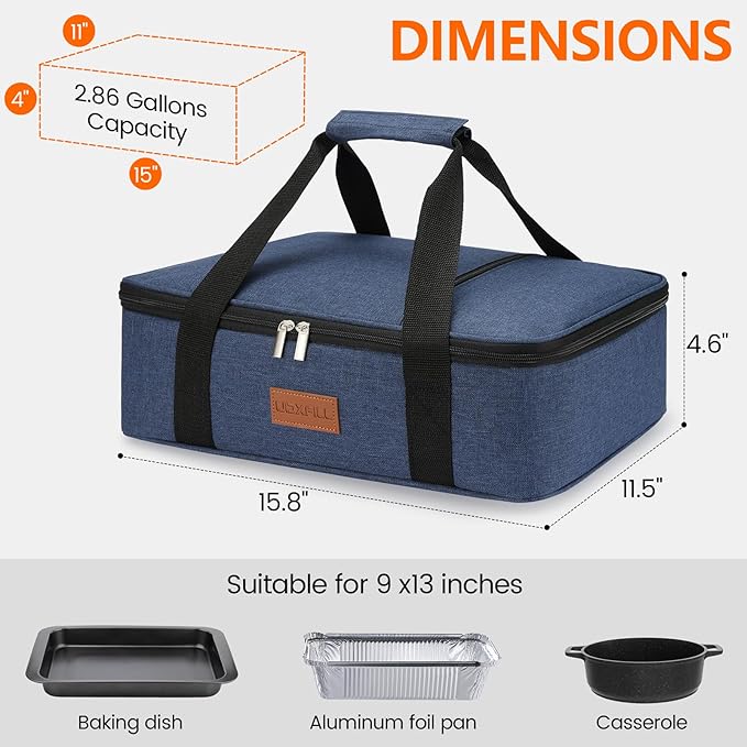 Food Warmer Electric Casserole Carrier - Image 2