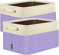 BALEINE 2 Pack Fabric Closet Storage Bins by BALEINE