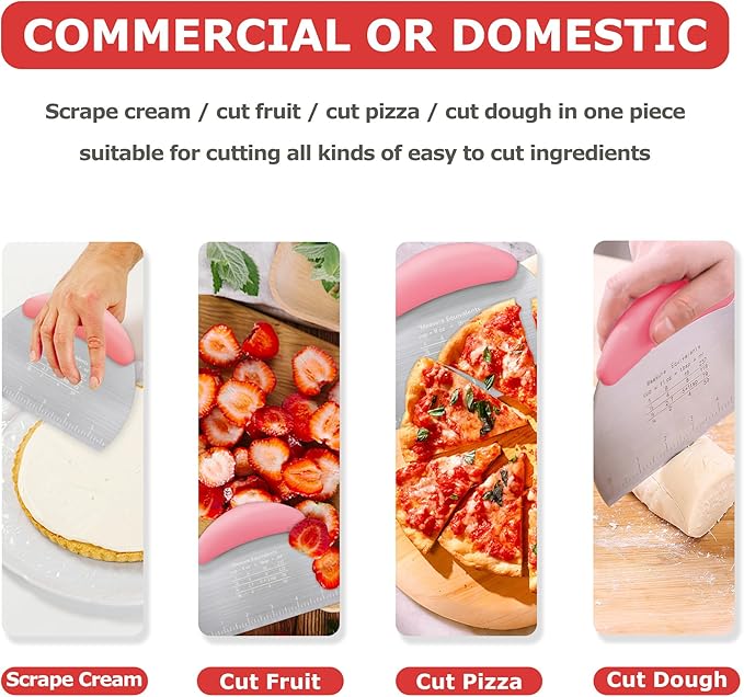 Pastry Cutter Dough Scraper Dough Cutter Scraper Tool Kitchen Pastry Blender - Image 2