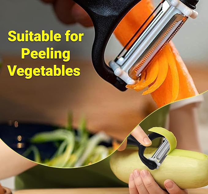 Julienne Peeler Y Peelers for Potato Vegetable Carrot Cucumber & Fruits – - Image 7