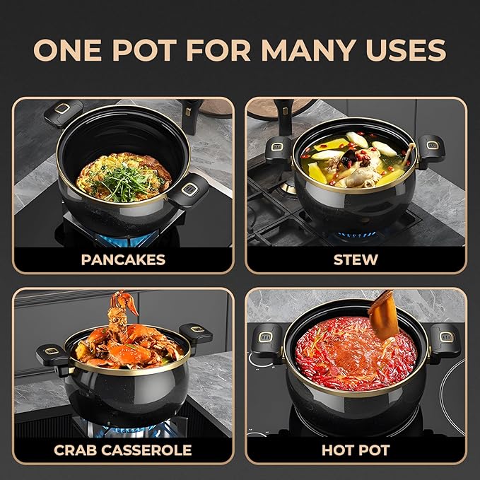 Nonstick Ceramic Coated Sauce Pan - Image 6